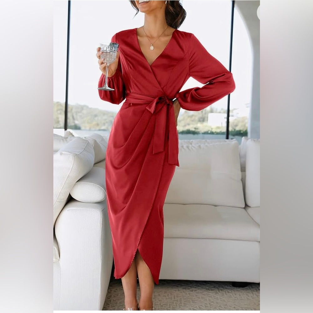 Vintage Inspired Red Dress